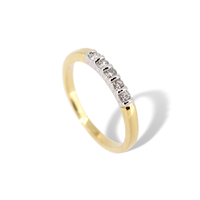 Anello Riviera Salvini SVM31883 in oro 18k e diamanti naturali Donna  - SVM31883